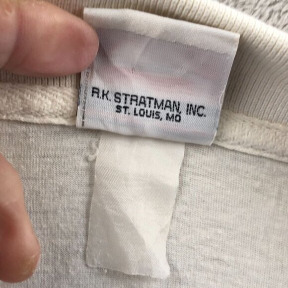 Vintage Harley-Davidson Mens Polo Shirt Medium R.K. Stratman White Short Sleeve - Picture 3 of 16